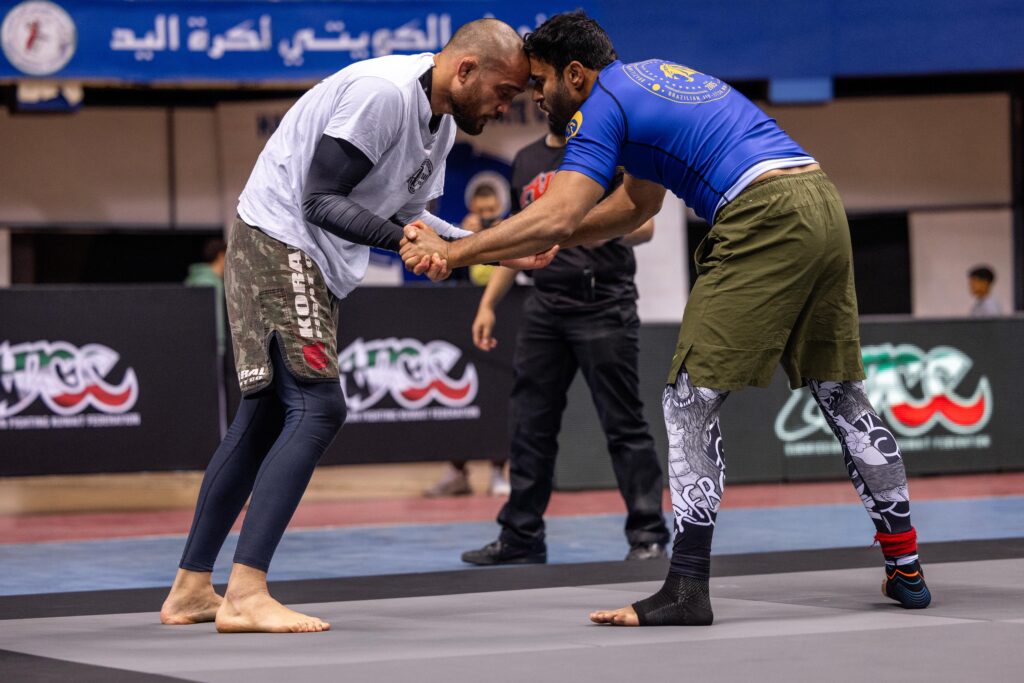 Assed Baig Competing in BJJ